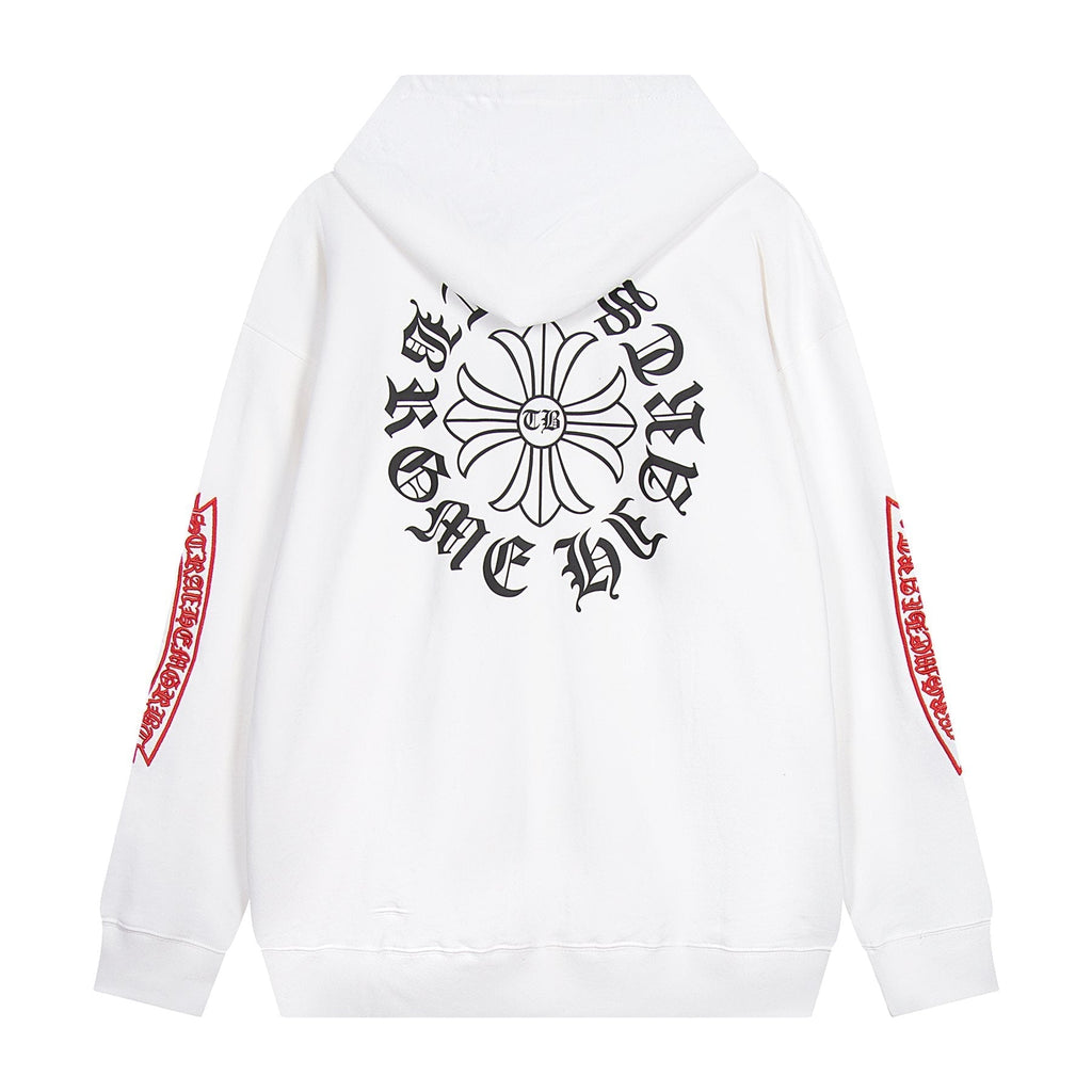 Chrome Hearts Flower Back Graphic Hoodie