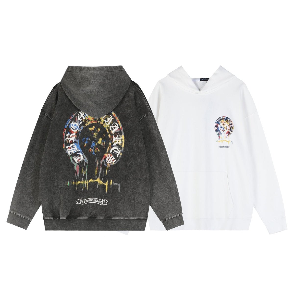 Chrome Hearts Sanskrit Graphic Pullover Hoodie