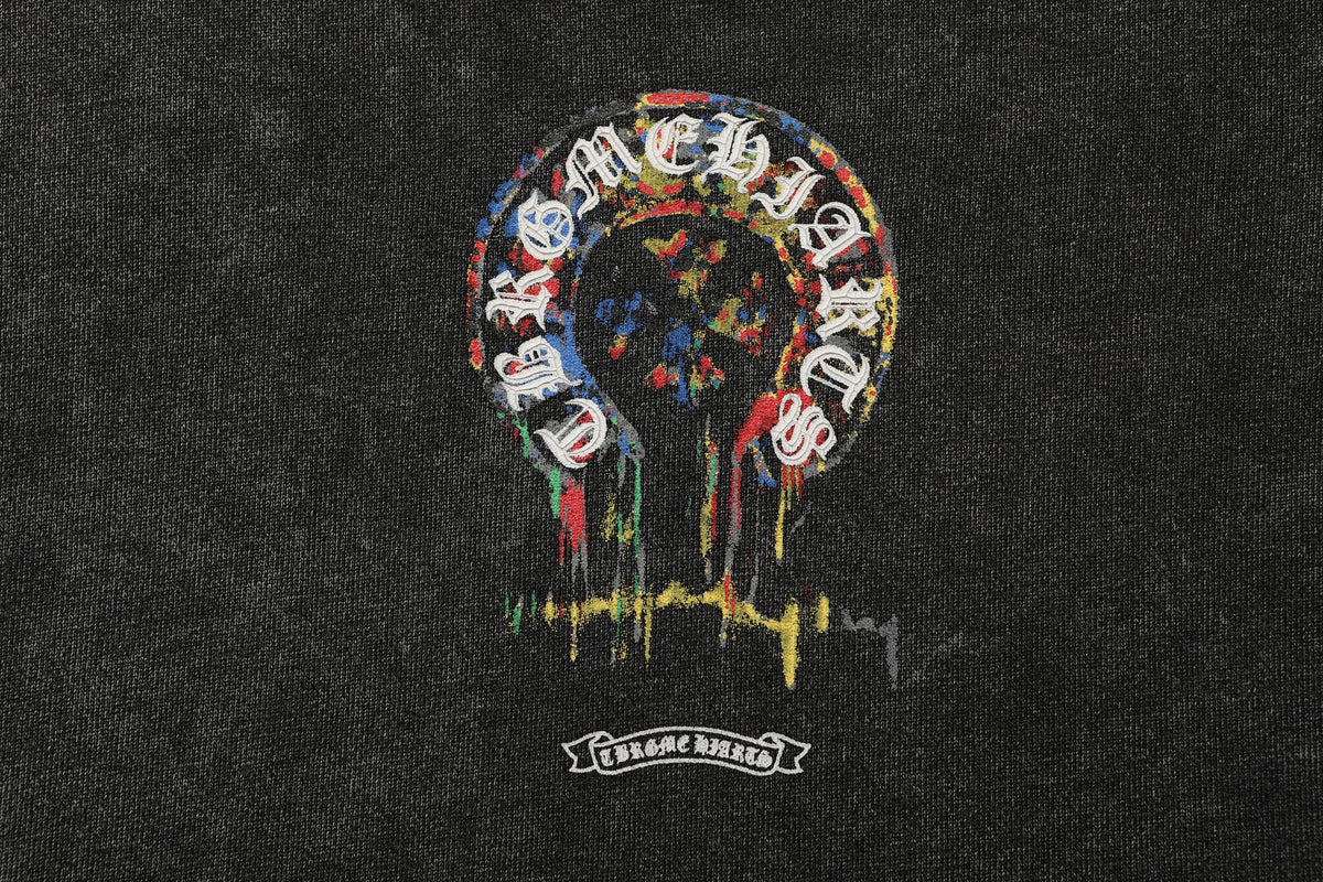 Chrome Hearts Sanskrit Graphic Pullover Hoodie