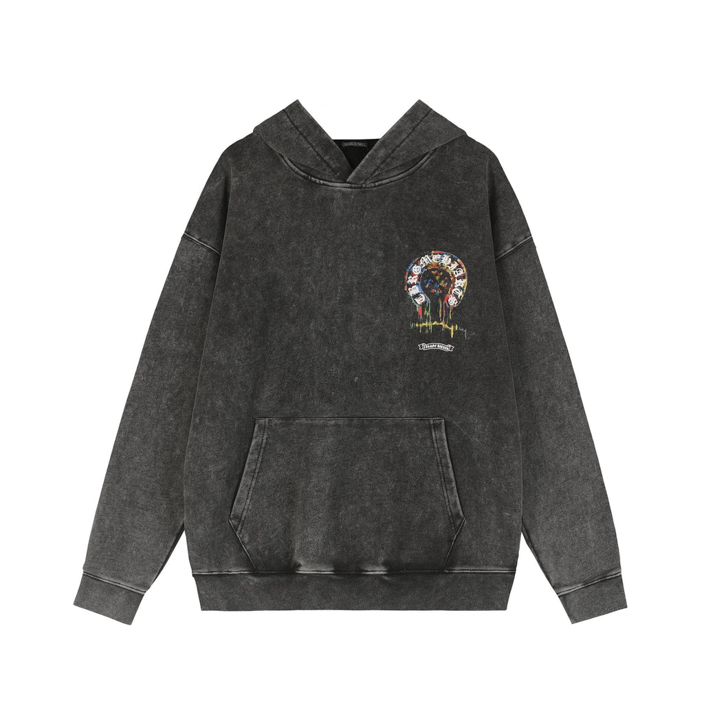 Chrome Hearts Sanskrit Graphic Pullover Hoodie