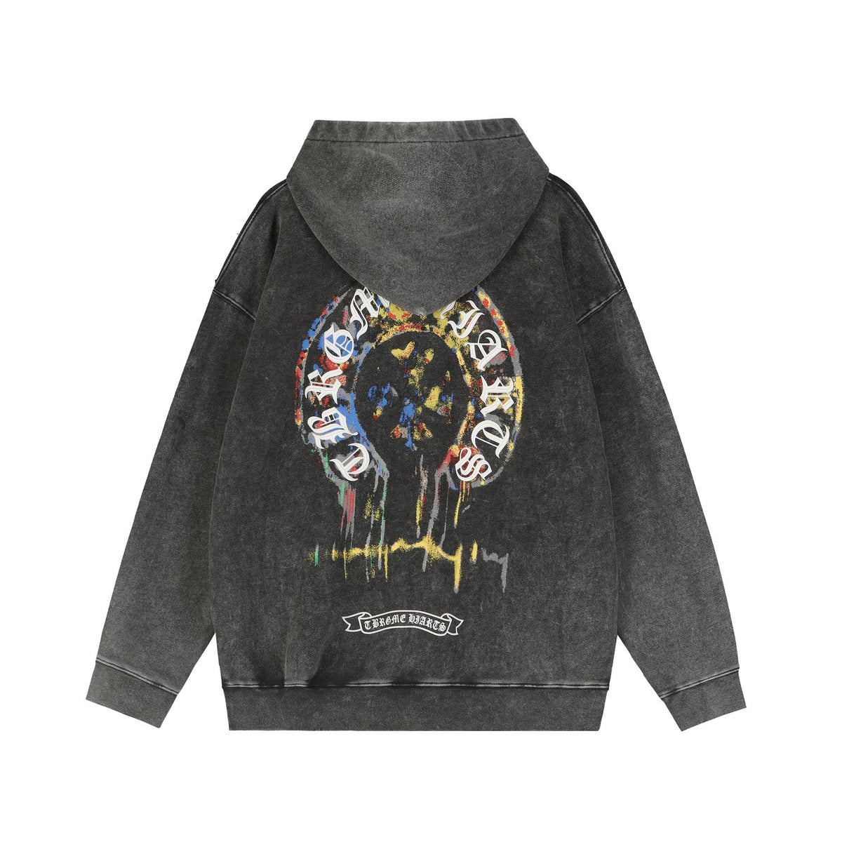 Chrome Hearts Sanskrit Graphic Pullover Hoodie