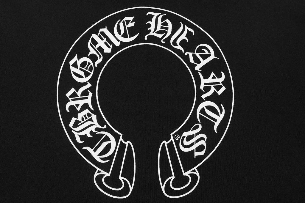 Chrome Hearts Horseshoe Graphic Zip Hoodie