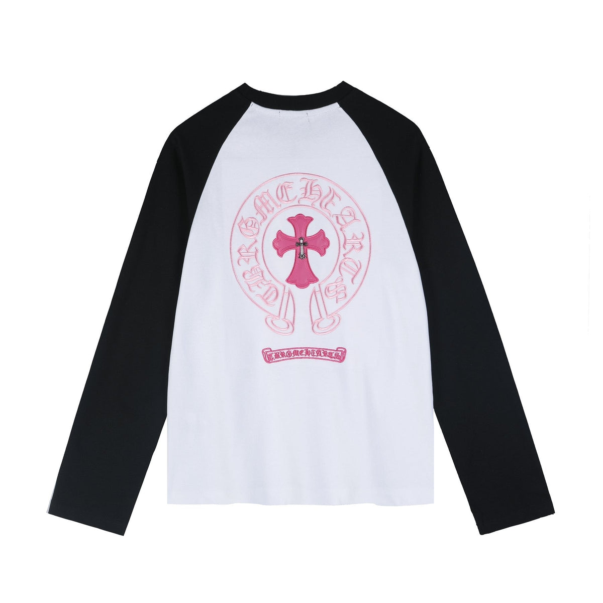 Chrome Hearts Cross Graphic Raglan Long-Sleeve T-Shirt