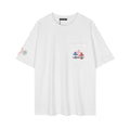 Chrome Hearts Sanskrit Rainbow Cross Graphic T-Shirt