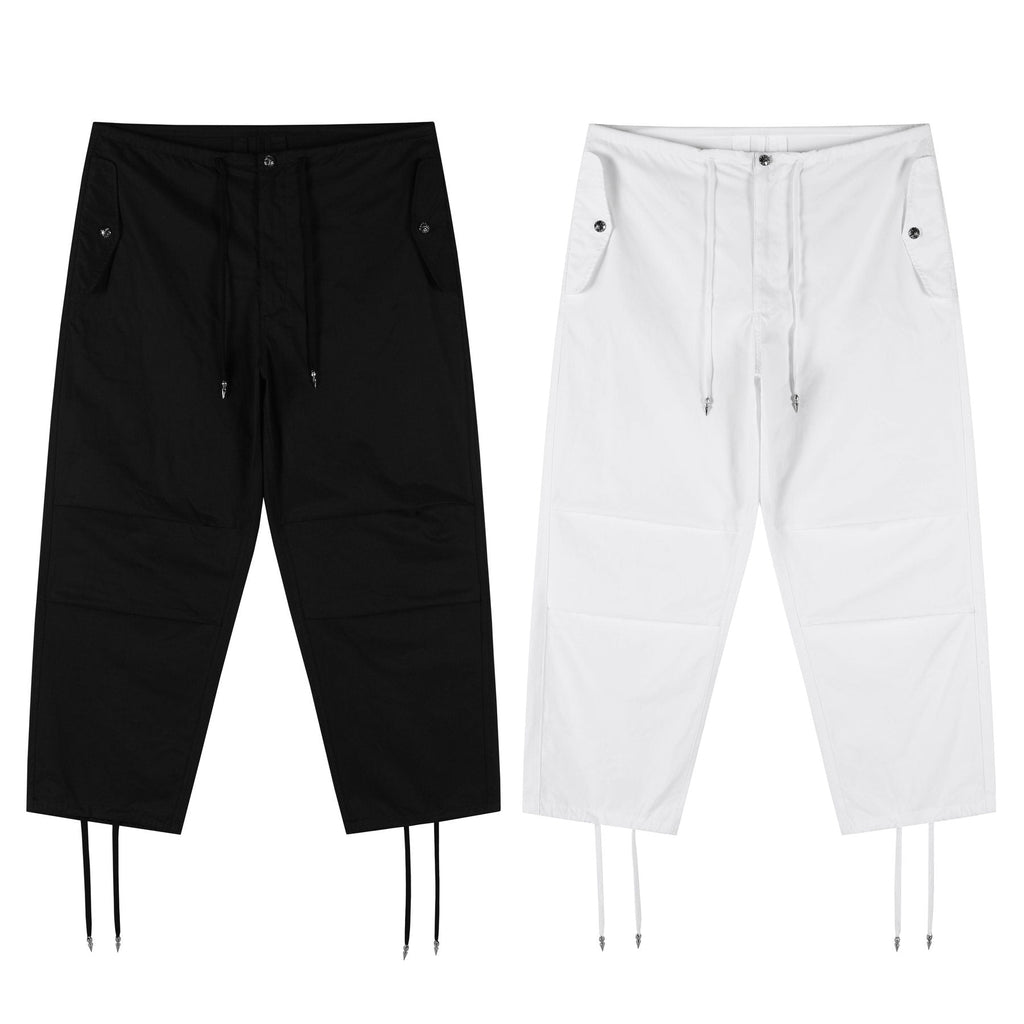 Chrome Hearts Multicolor Cross Patch Cropped Pants