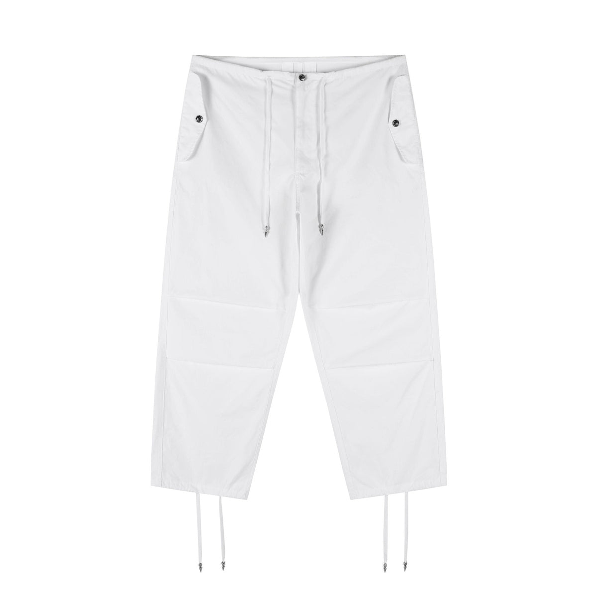 Chrome Hearts Multicolor Cross Patch Cropped Pants