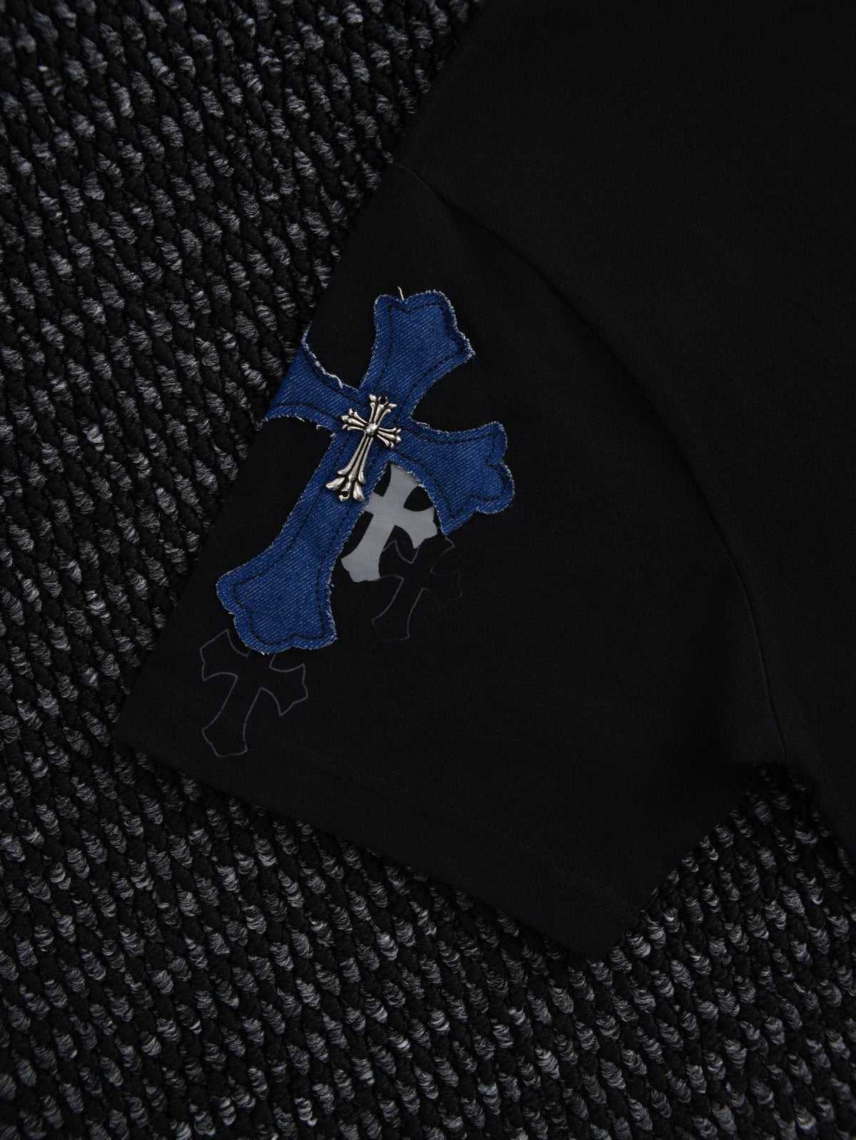 Chrome Hearts Cross Graphic Short-Sleeve T-Shirt