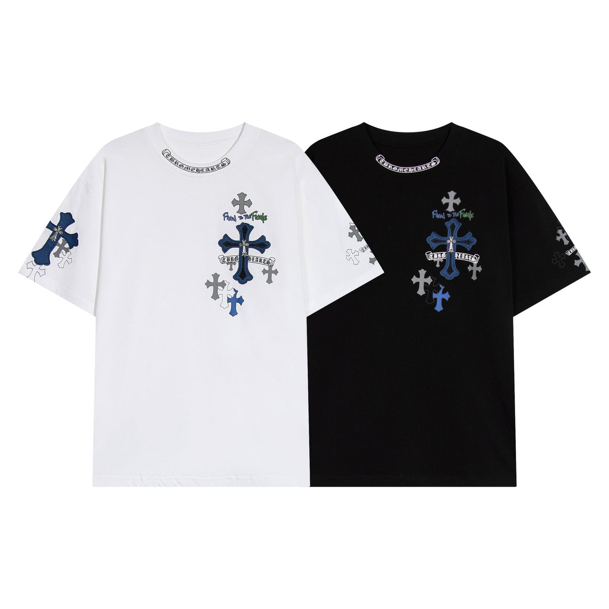 Chrome Hearts Cross Graphic Short-Sleeve T-Shirt
