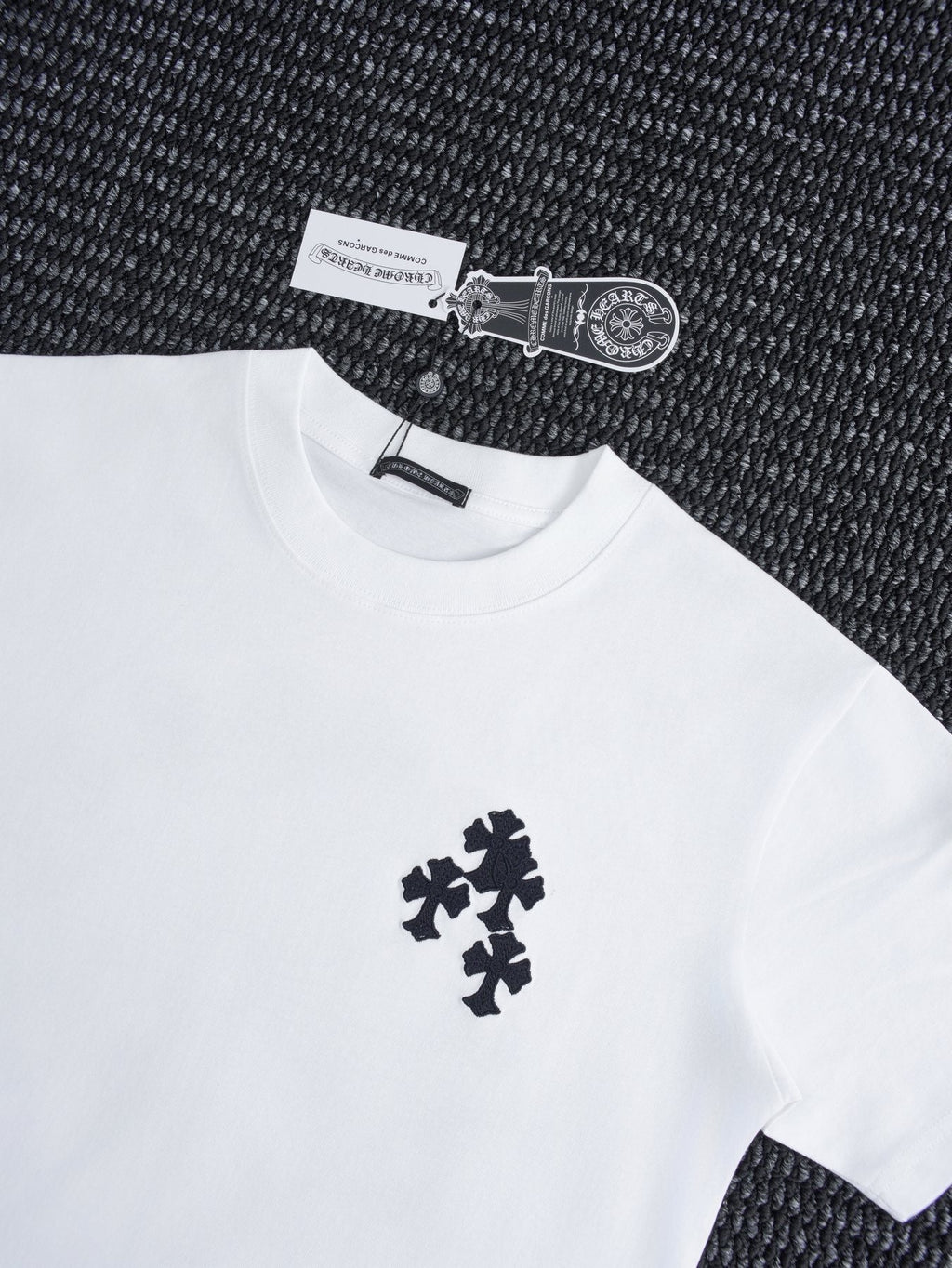 Chrome Hearts Ring Cross Graphic T-Shirt