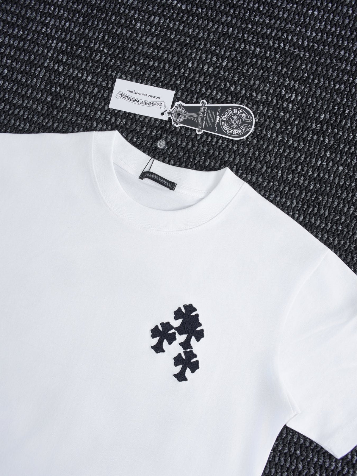 Chrome Hearts Ring Cross Graphic T-Shirt