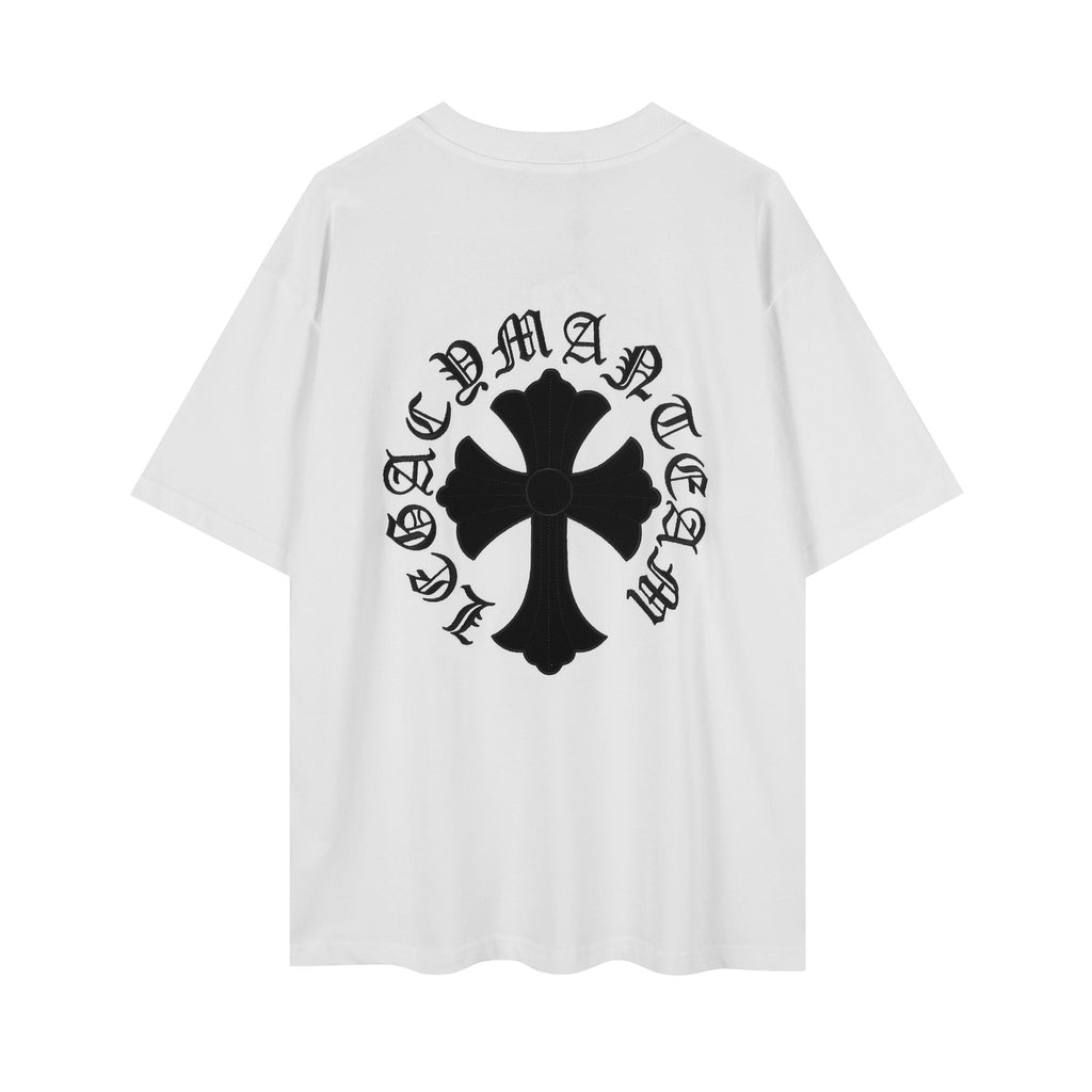 Chrome Hearts Ring Cross Graphic T-Shirt