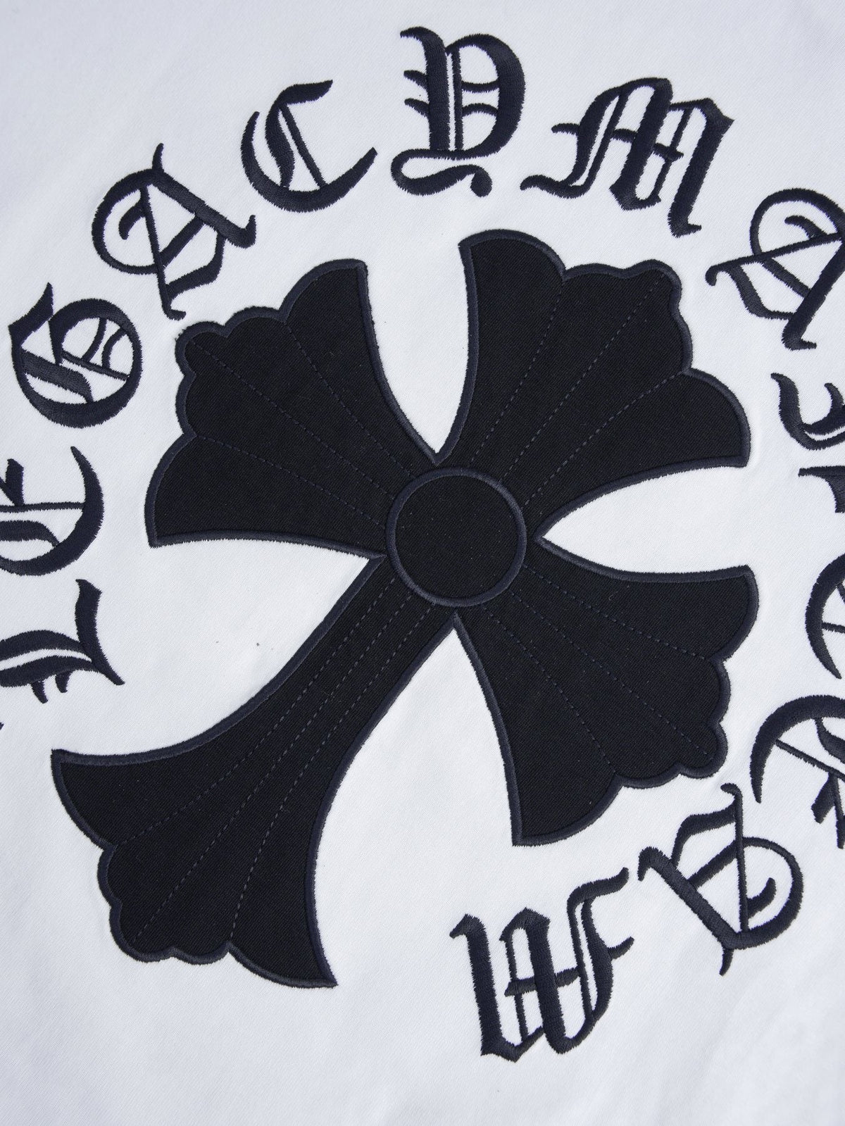 Chrome Hearts Ring Cross Graphic T-Shirt