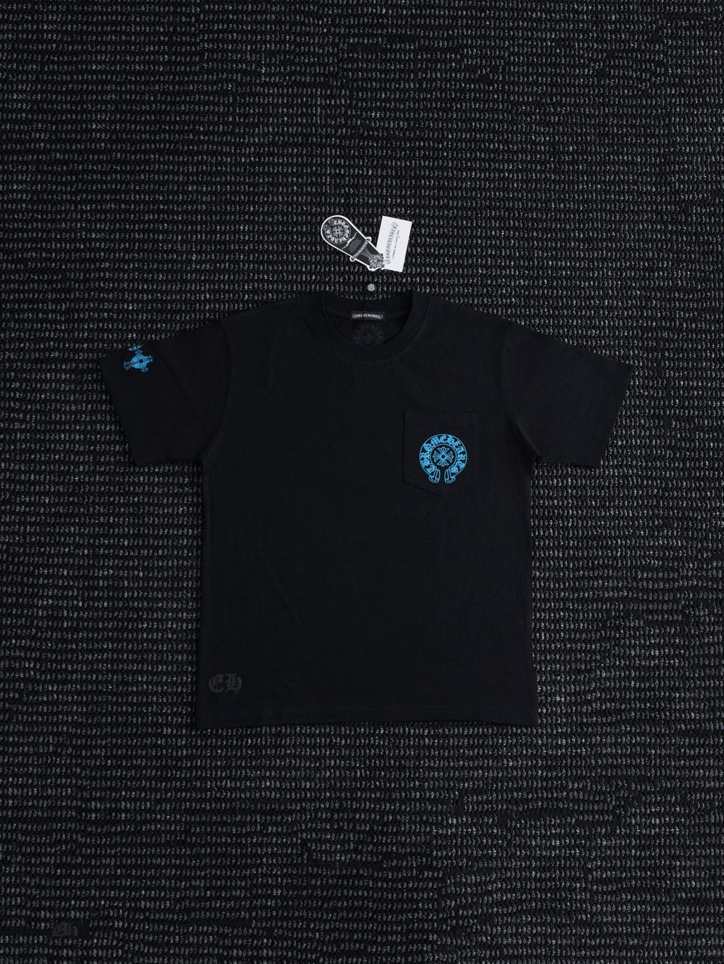 Chrome Hearts Horseshoe Slogan Graphic T-Shirt