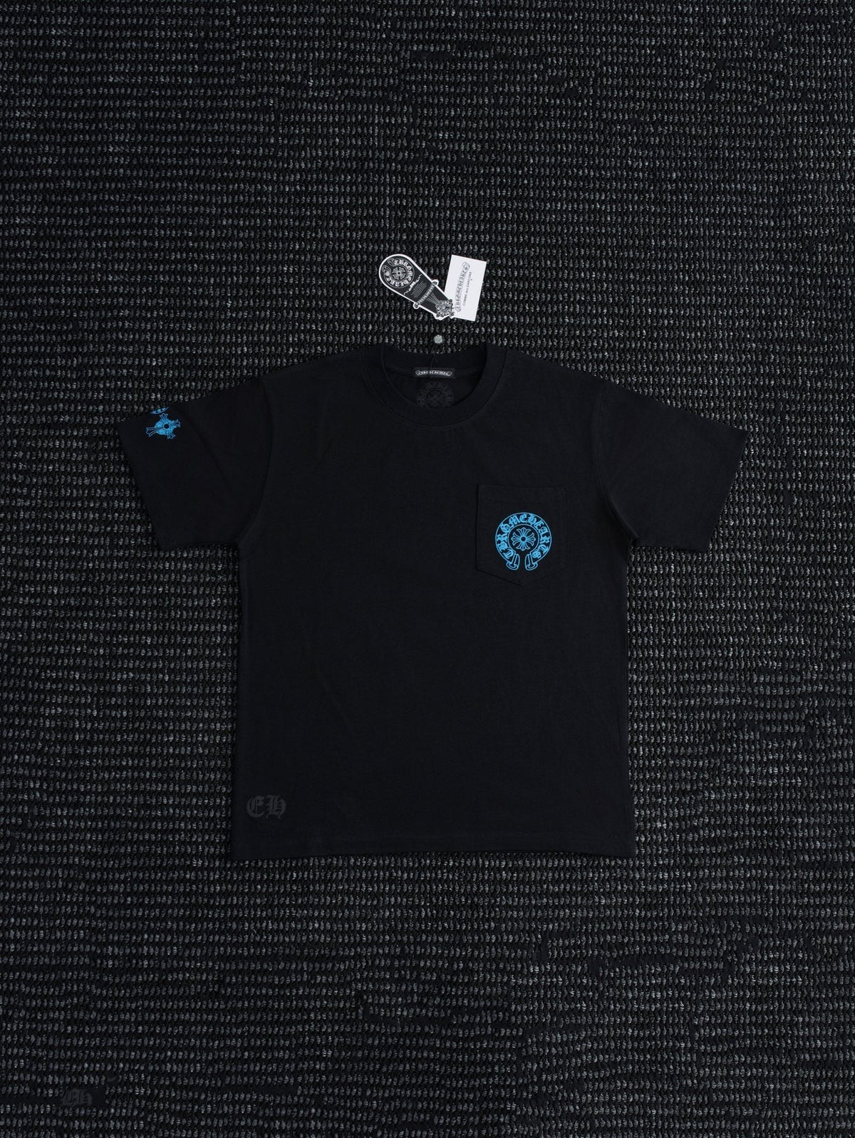 Chrome Hearts Horseshoe Slogan Graphic T-Shirt