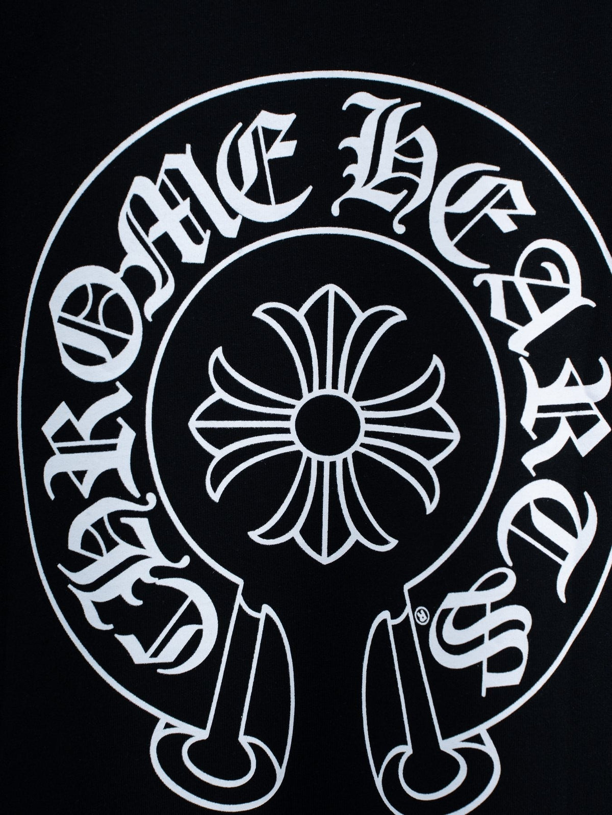 Chrome Hearts Horseshoe Script Graphic T-Shirt