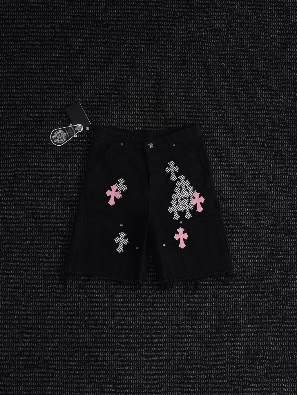 Chrome Hearts Cross Patch Cargo Shorts