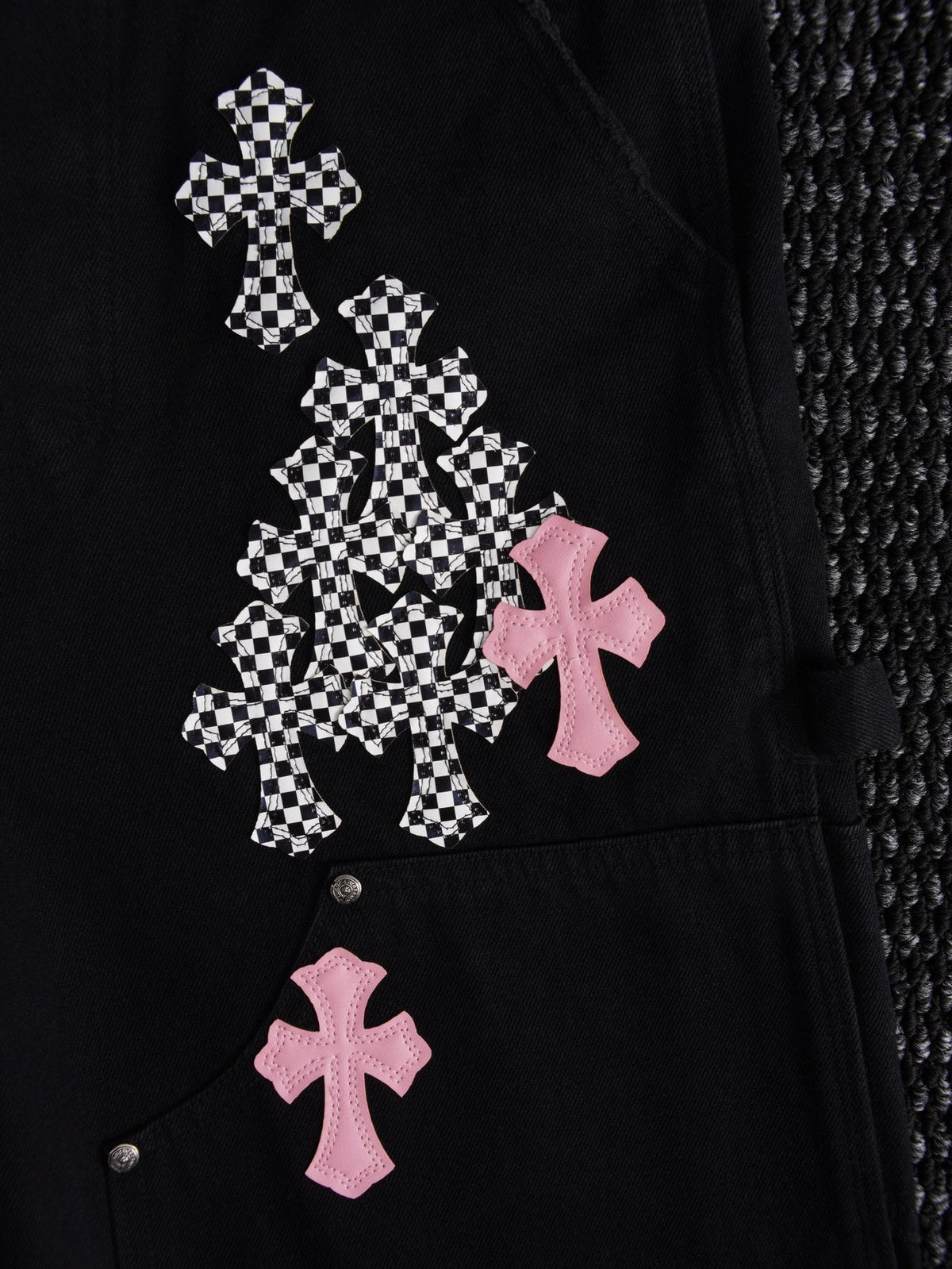 Chrome Hearts Cross Patch Cargo Shorts