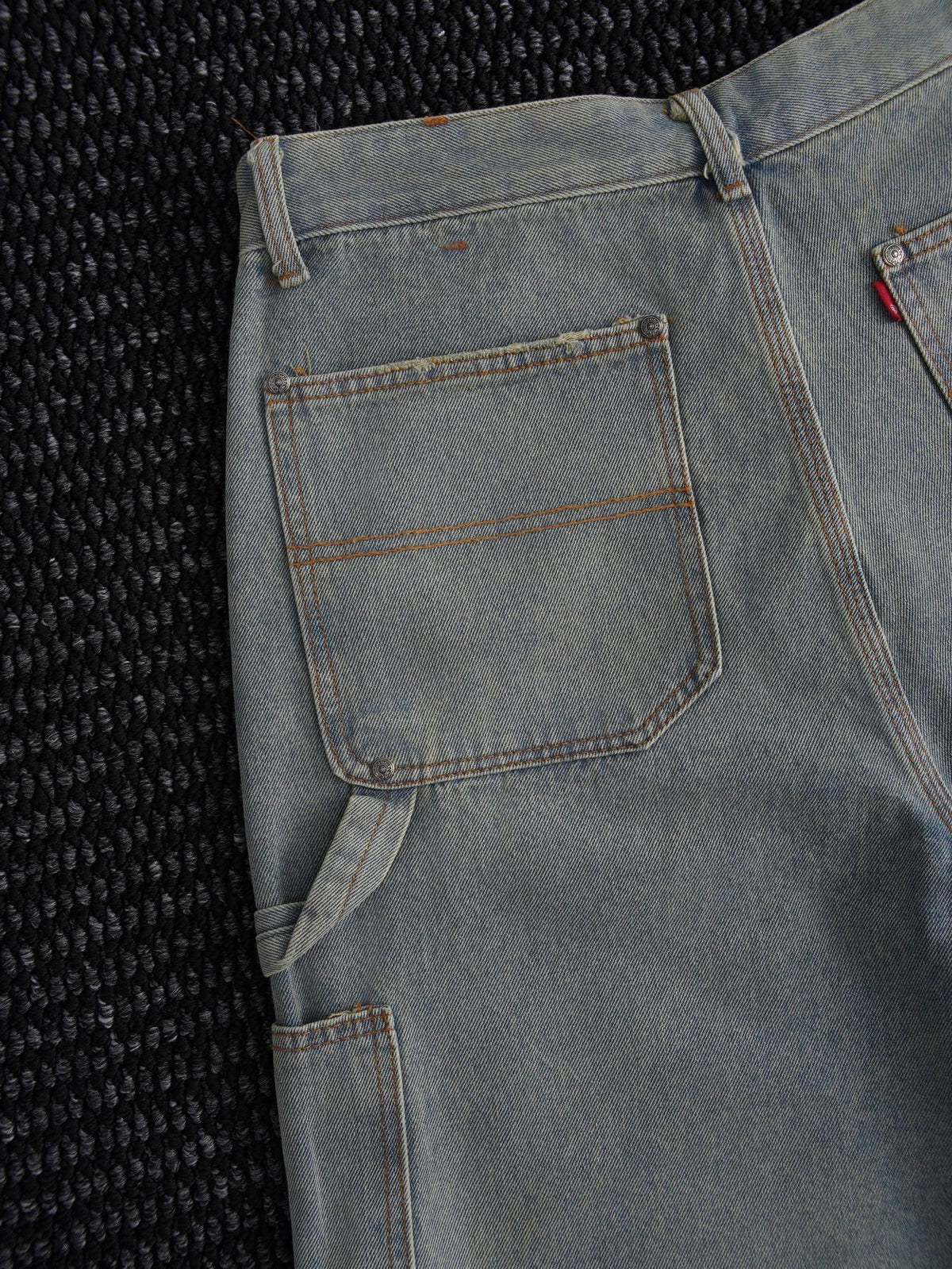 Chrome Hearts Light Blue Washed Denim Shorts