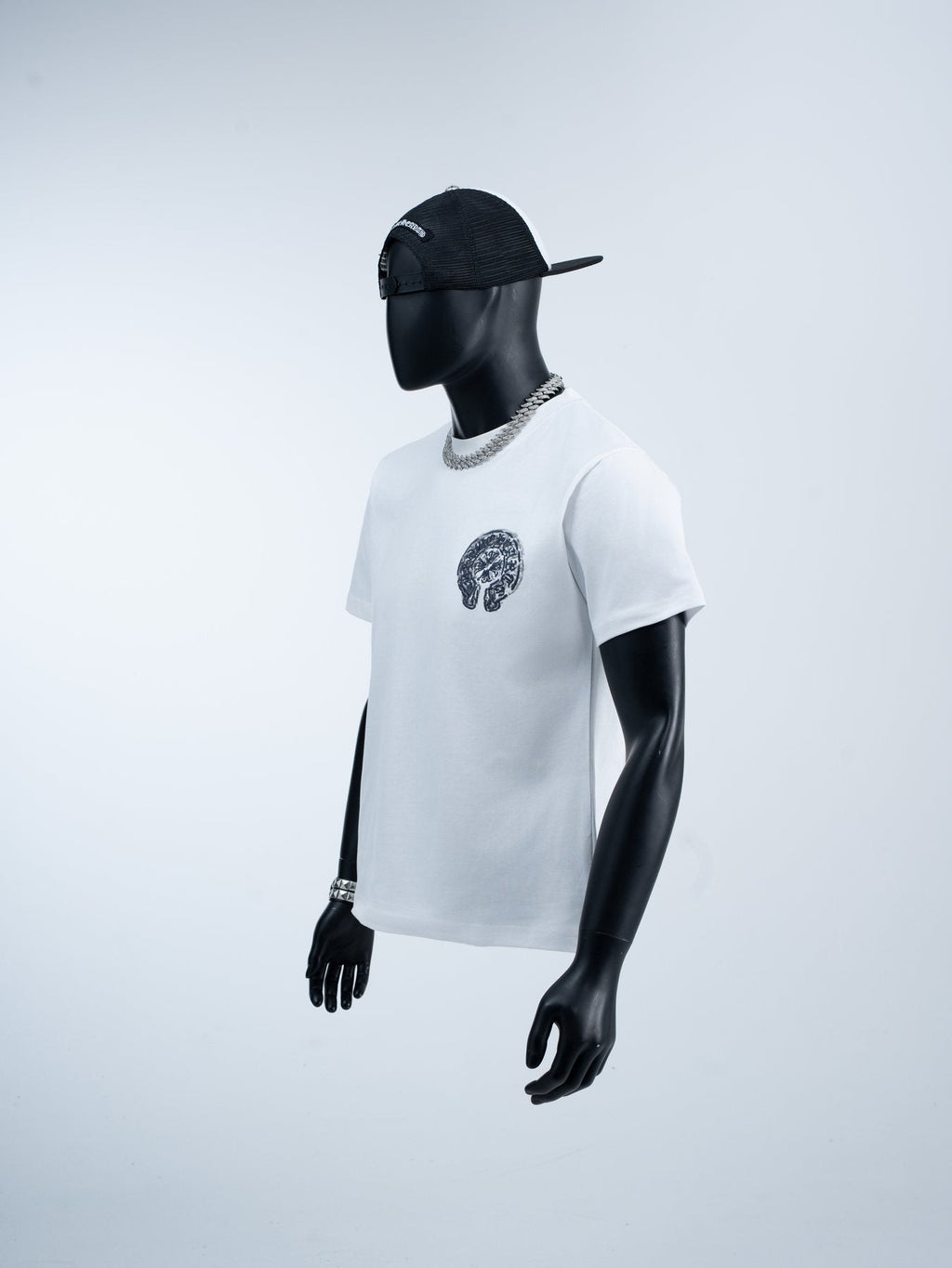 Chrome Hearts Back Emblem Graphic T-Shirt