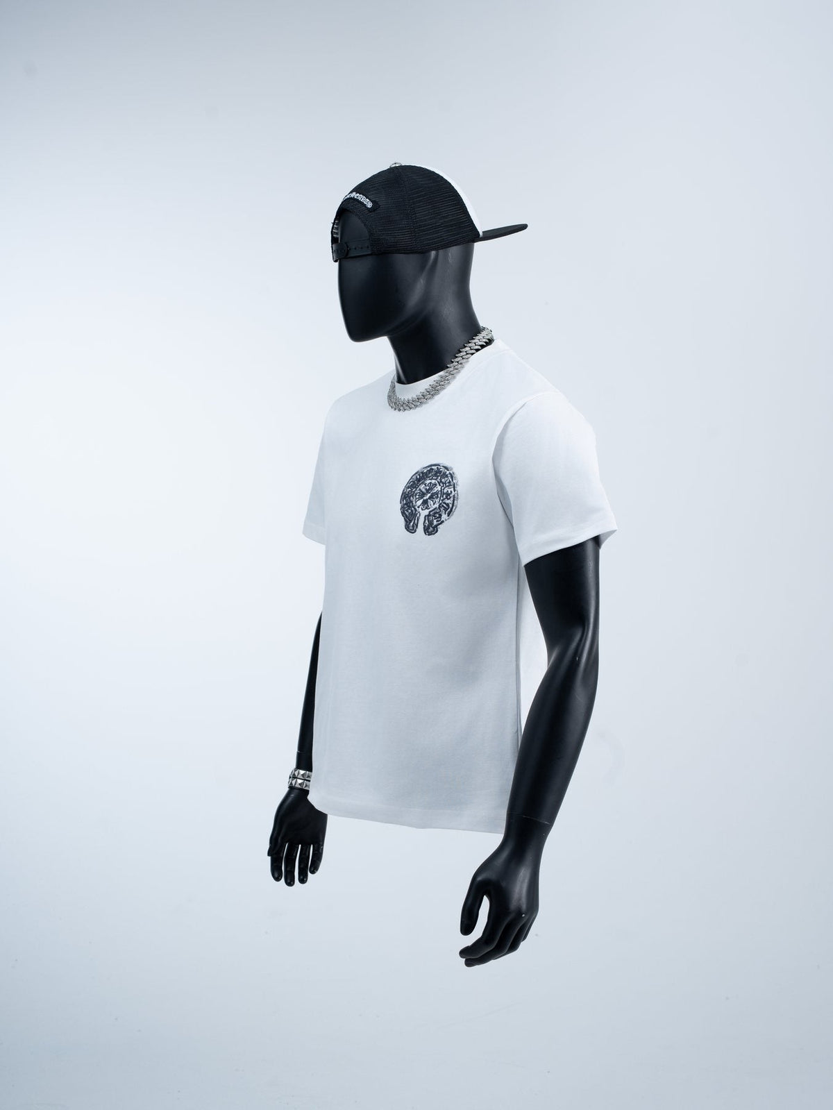 Chrome Hearts Back Emblem Graphic T-Shirt