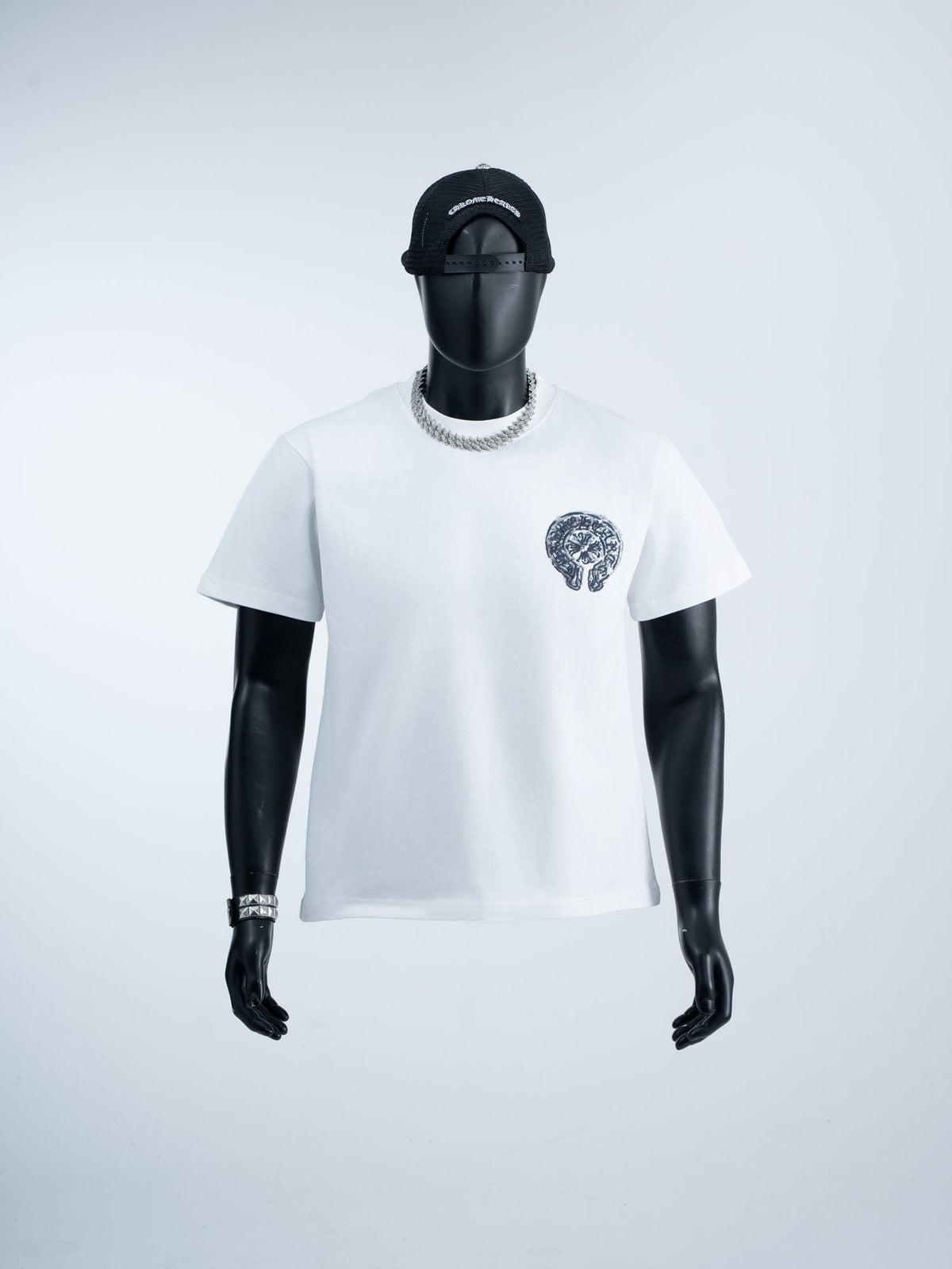 Chrome Hearts Back Emblem Graphic T-Shirt