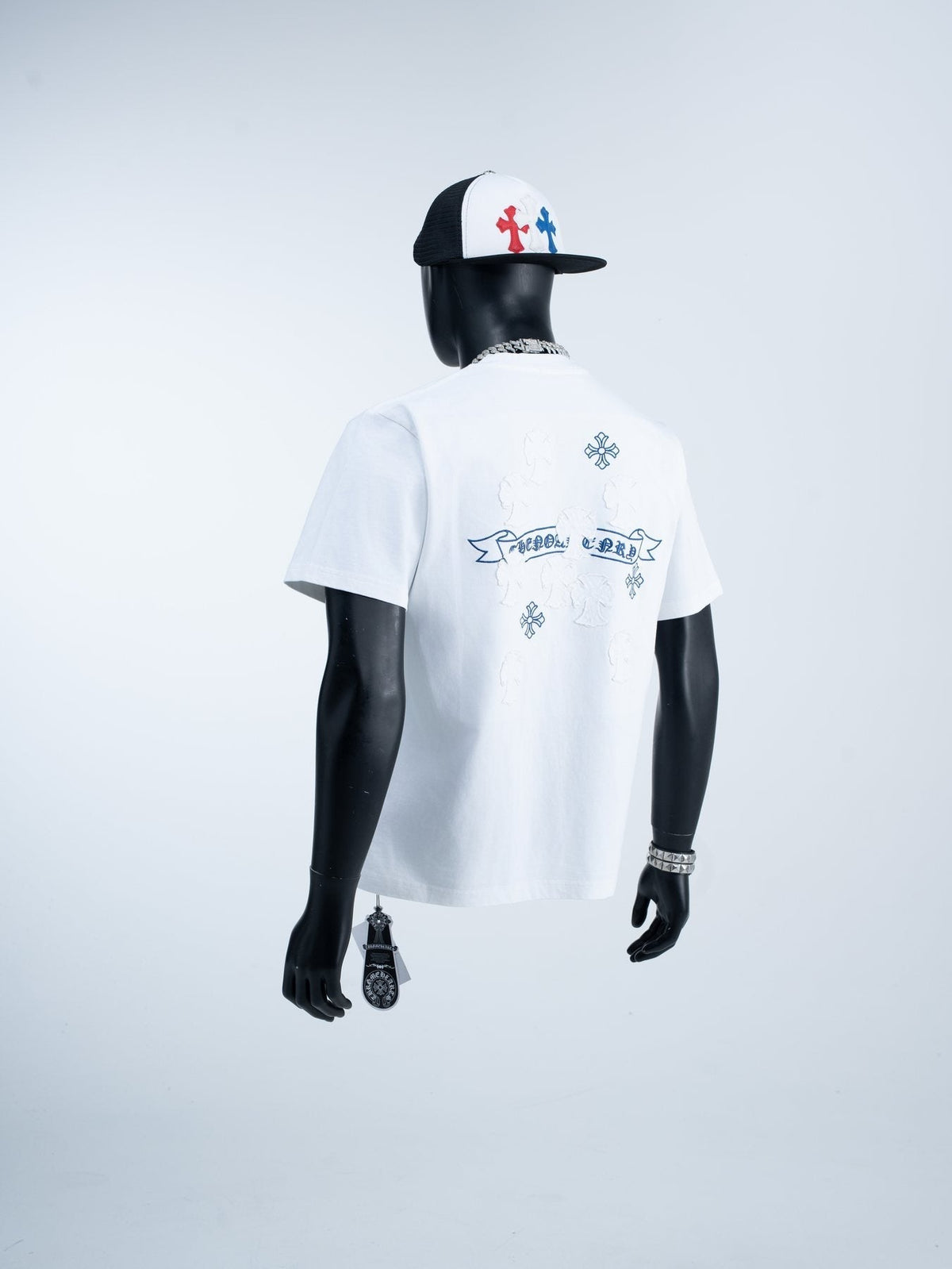 Chrome Hearts Cross Banner Graphic T-Shirt