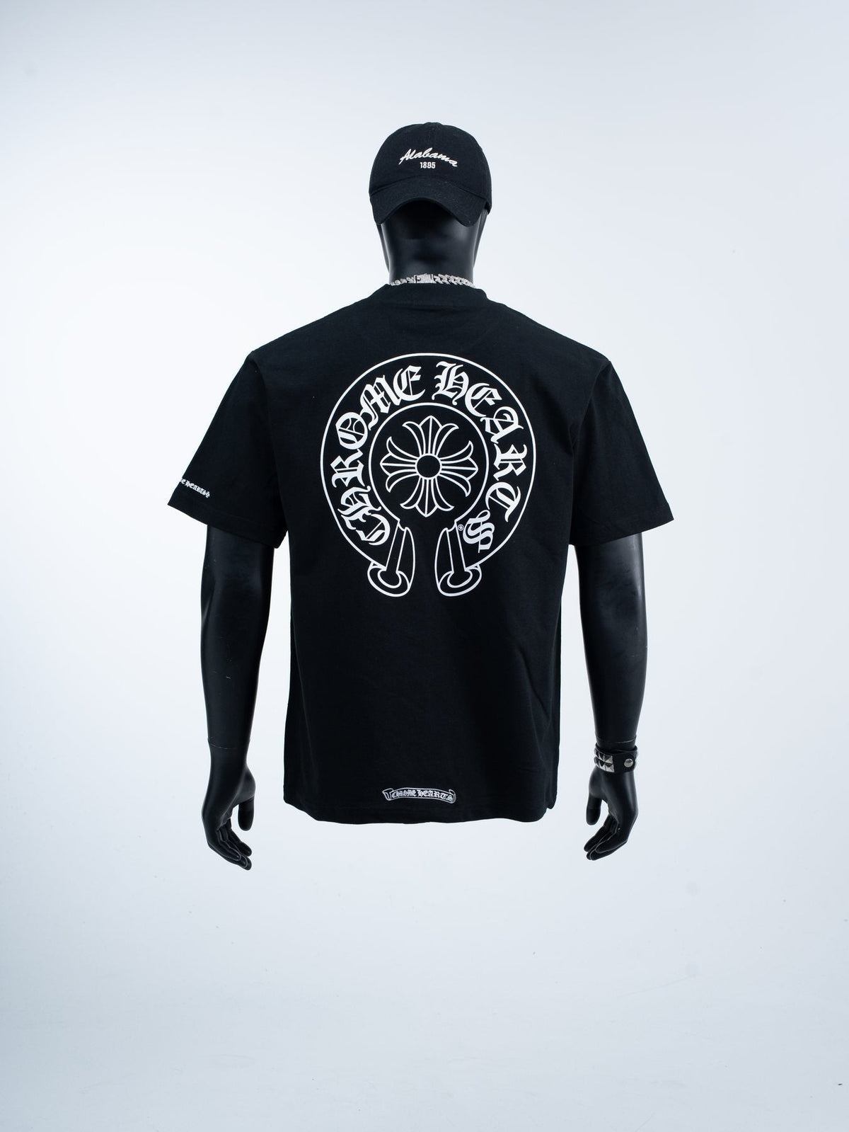 Chrome Hearts Horseshoe Graphic Pocket T-Shirt