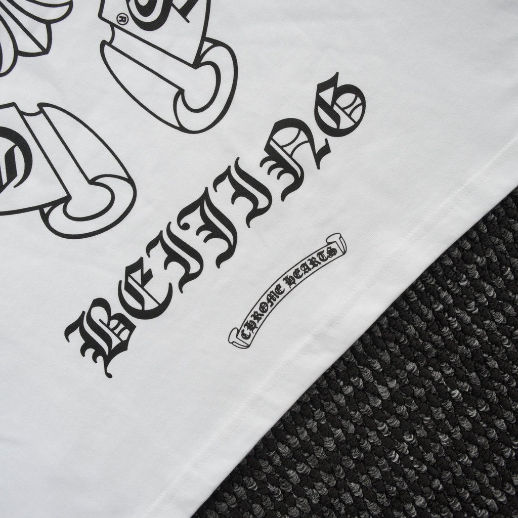 Chrome Hearts Beijing Horseshoe Script Graphic T-Shirt