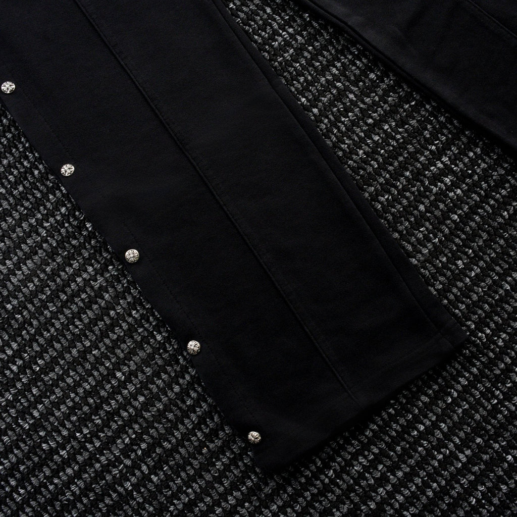 Chrome Hearts Cross Rivet Side-Snap Pants