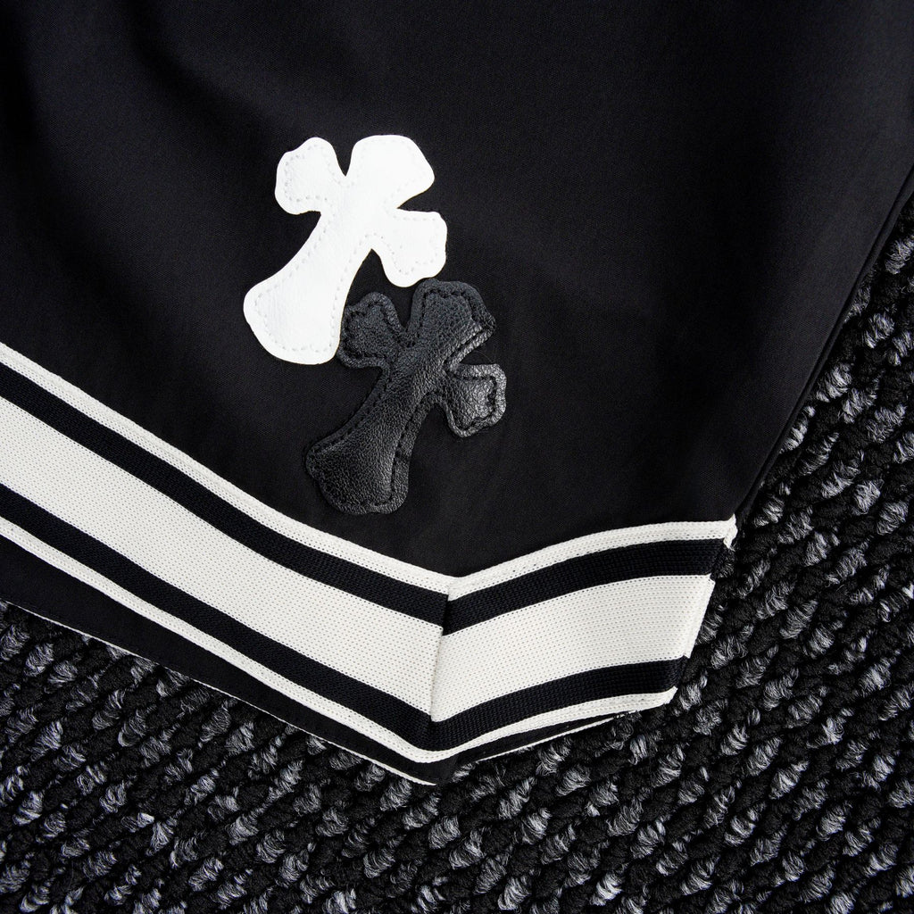 Chrome Hearts Cross Graphic Drawstring Shorts