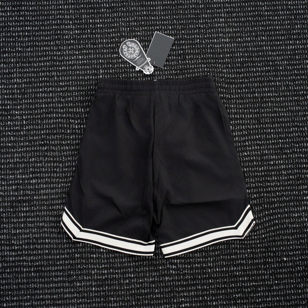Chrome Hearts Cross Graphic Drawstring Shorts