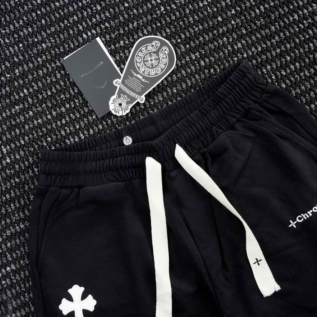 Chrome Hearts Cross Patch Drawstring Shorts