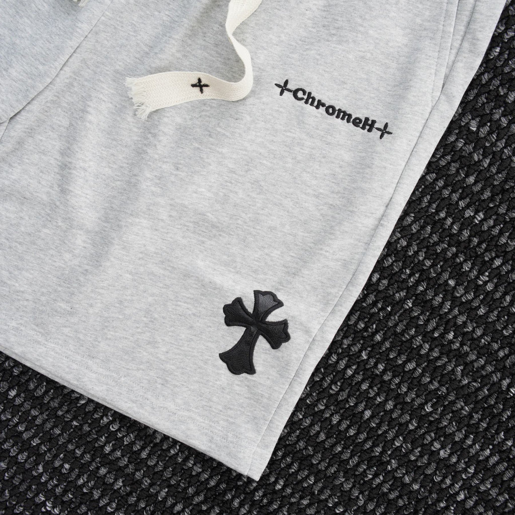 Chrome Hearts Cross Patch Drawstring Shorts