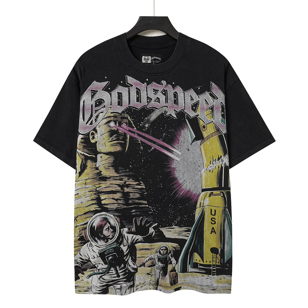 Godspeed Rocket USA Graphic T-Shirt
