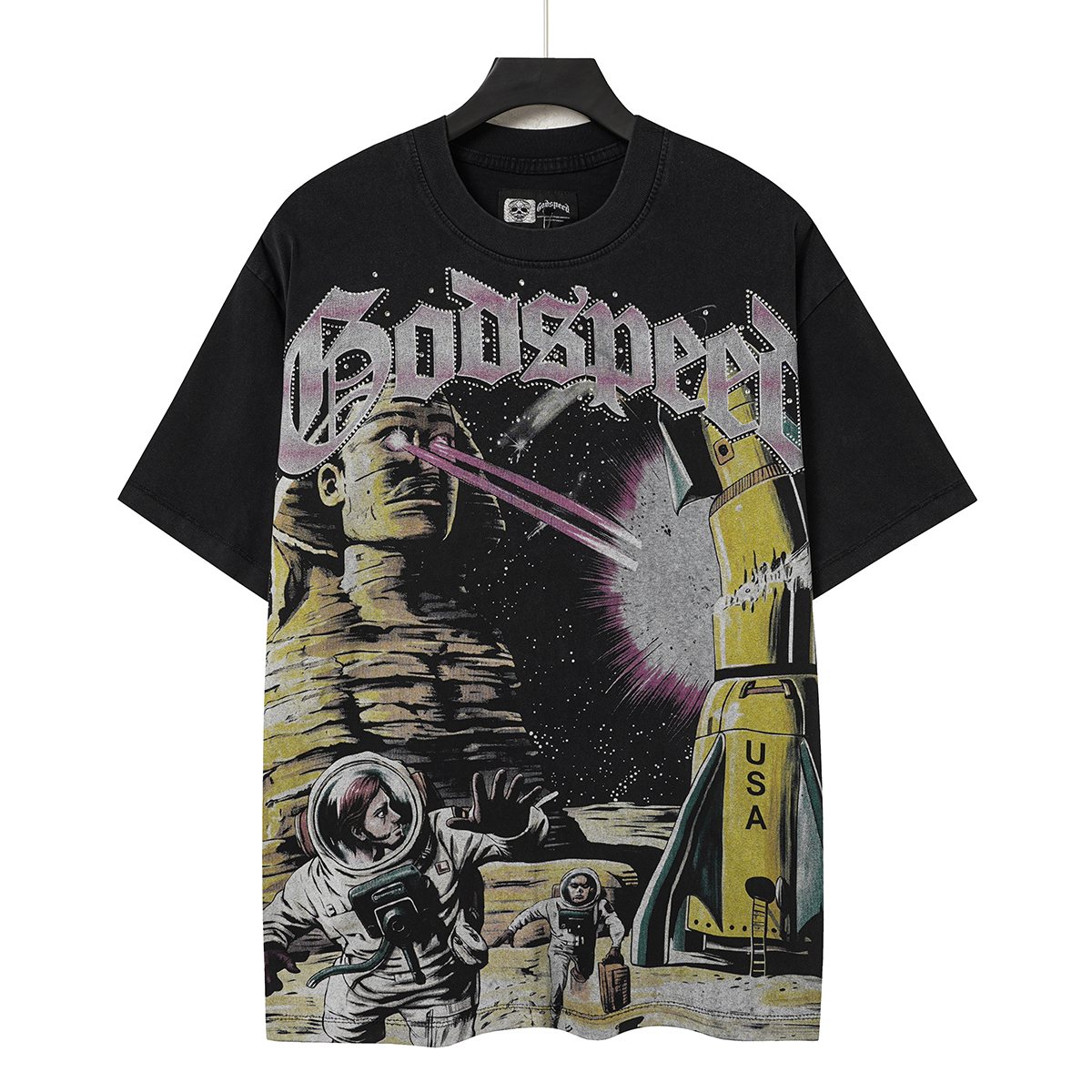 Godspeed Rocket USA Graphic T-Shirt