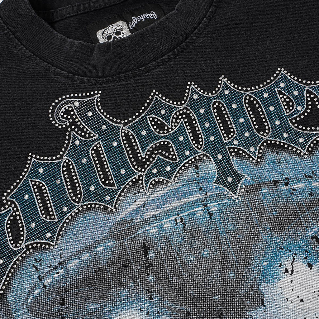 Godspeed Skull Graphic Short-Sleeve T-Shirt