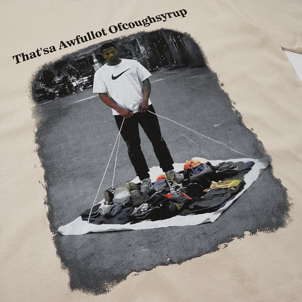 THAT'S A AWFUL LOT OF COUGH SYRUP Short-Sleeve Graphic T-Shirt