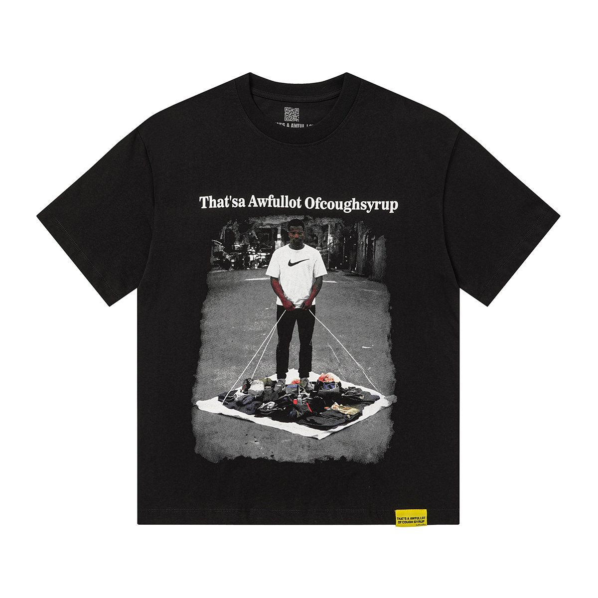 THAT'S A AWFUL LOT OF COUGH SYRUP Short-Sleeve Graphic T-Shirt