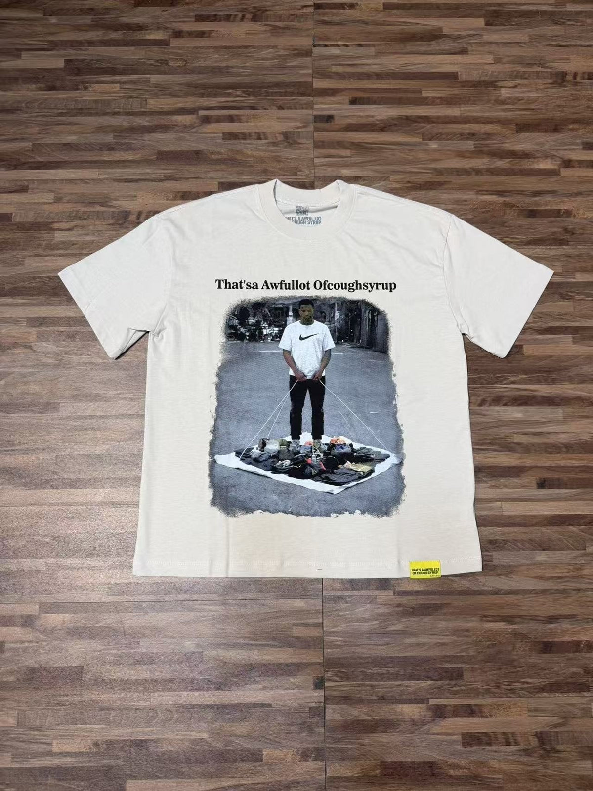 THAT'S A AWFUL LOT OF COUGH SYRUP Short-Sleeve Graphic T-Shirt