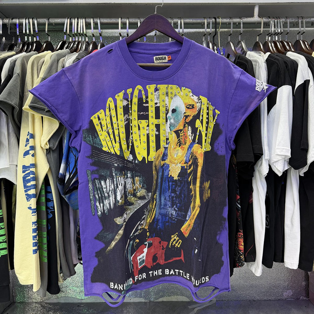 Rough Play Chainsaw Graphic Sleeveless T-Shirt