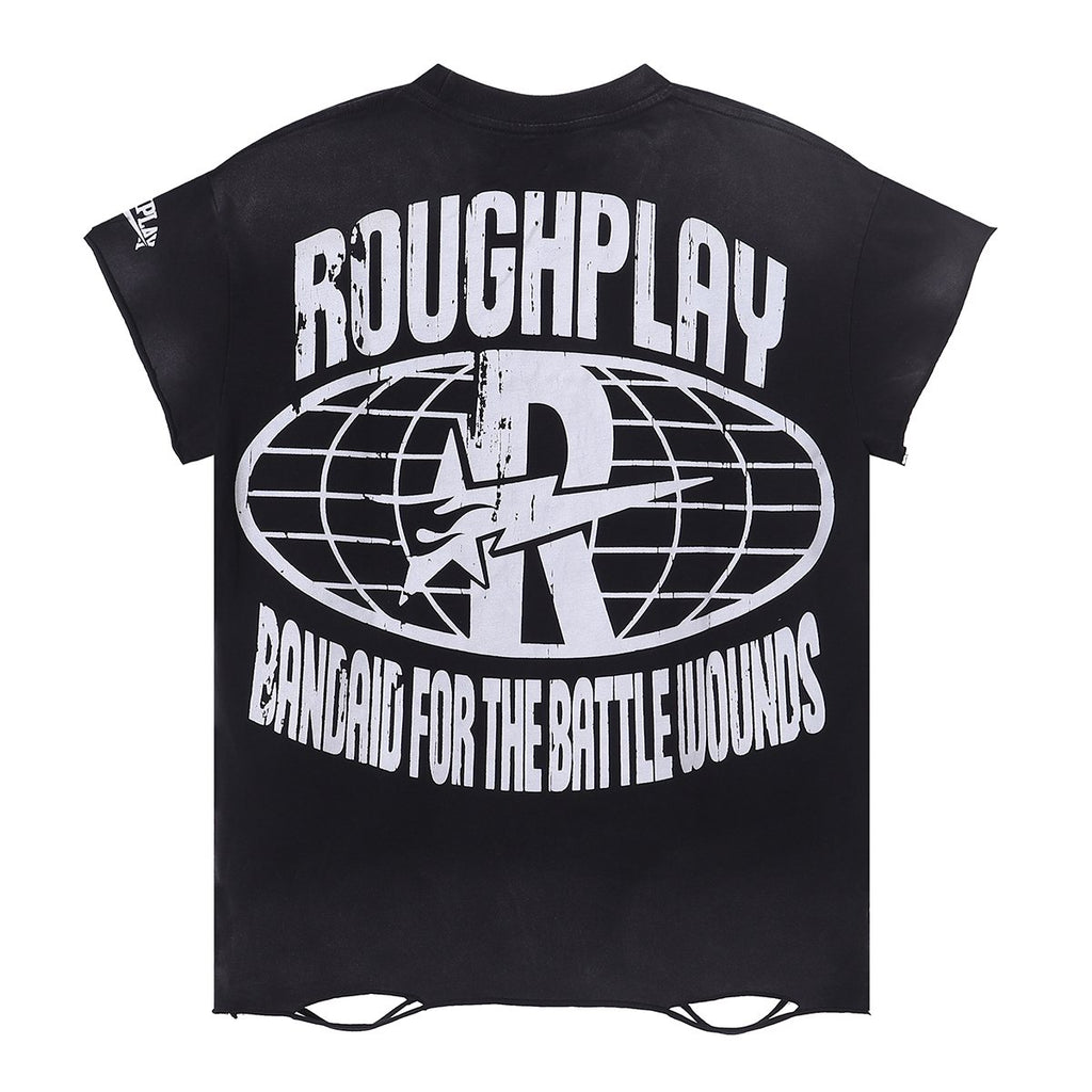 Rough Play Skull Goggles Graphic T-Shirt