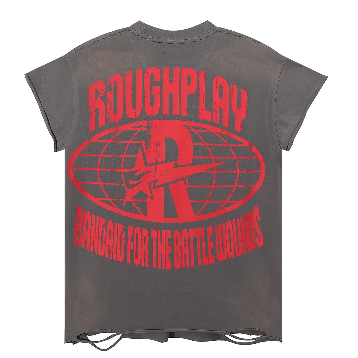 Rough Play Astro Boy Graphic Distressed T-Shirt