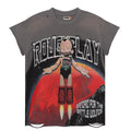 Rough Play Astro Boy Graphic Distressed T-Shirt