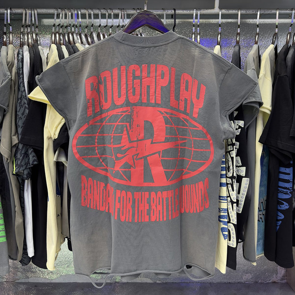 Rough Play Astro Boy Graphic Distressed T-Shirt