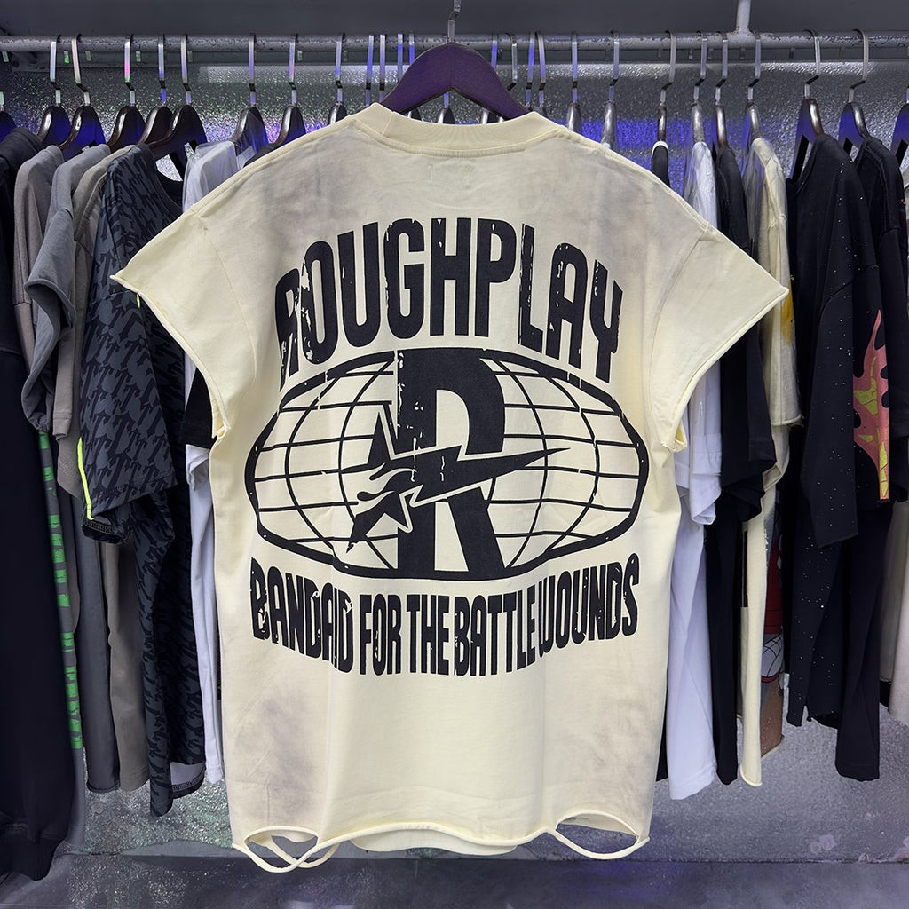 Rough Play Sunkiss Battle Graphic Sleeveless T-Shirt
