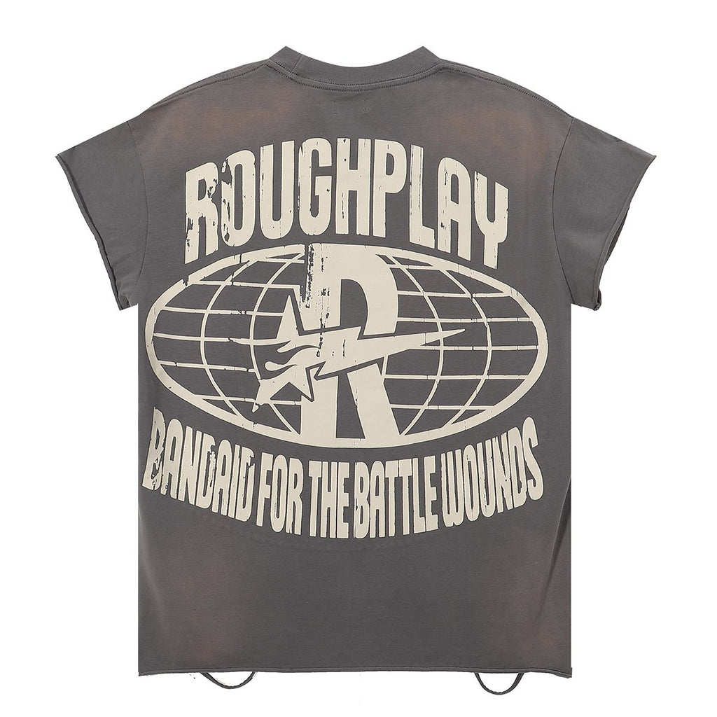 Rough Play SoleBoy Rhinestone Sleeveless T-Shirt