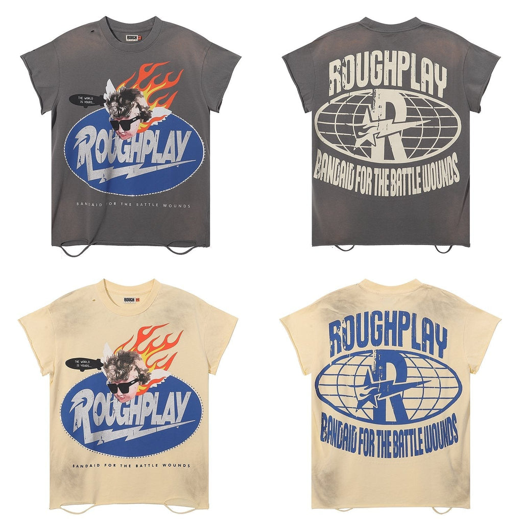 Rough Play SoleBoy Rhinestone Sleeveless T-Shirt