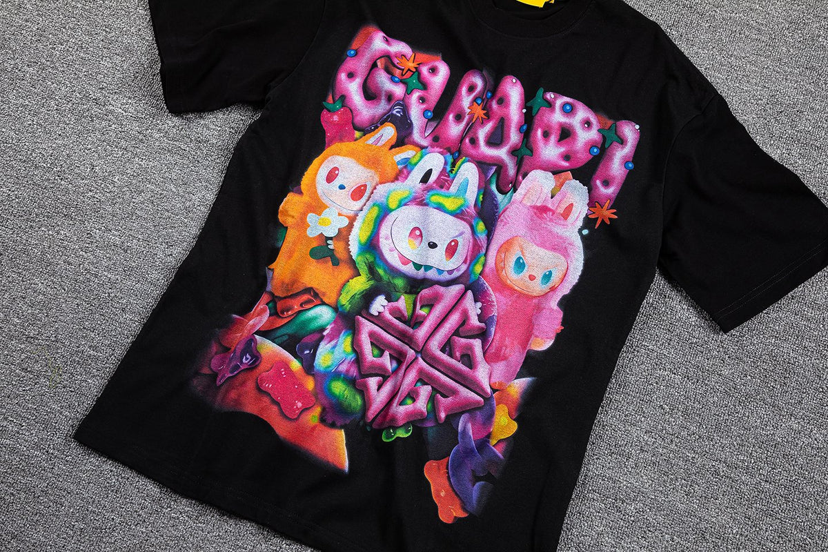 GUAPI Front & Back Graphic T-Shirt