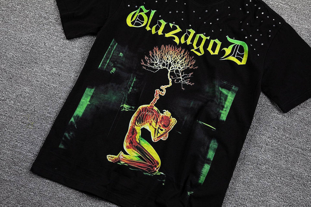 Glazagod Vade Retro Tenebras Graphic T-Shirt