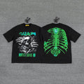 GUAPI Skull Ribcage Graphic T-Shirt